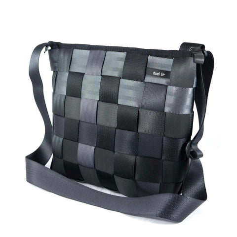 Sac Bandoulière D116 Moyen Noir - Praticité Durable