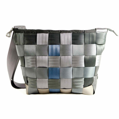 Sac Bandoulière D116 Gris Mixte et bleu - Duel